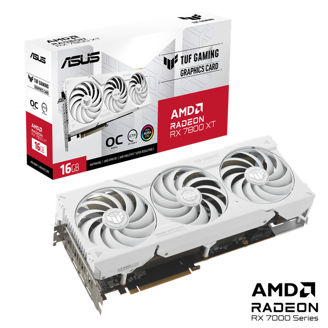 勁冷高效!華碩Radeon™ RX 7800 XT / 7700 XT顯卡剽悍登台